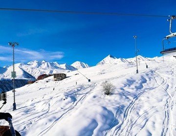 Gudauri: Beschreibung des Skigebiets