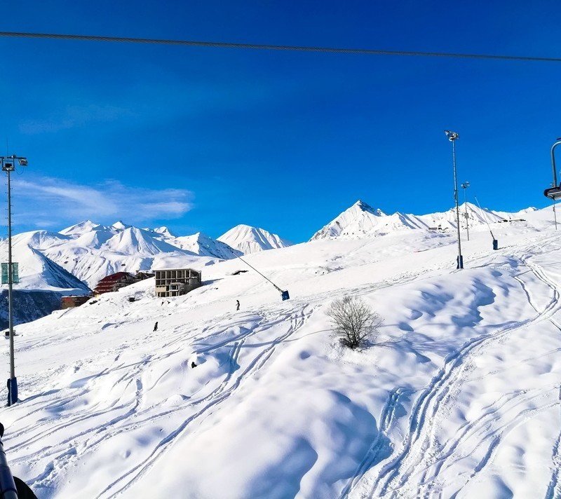 Gudauri: Beschreibung des Skigebiets